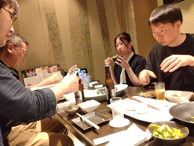 懇親会